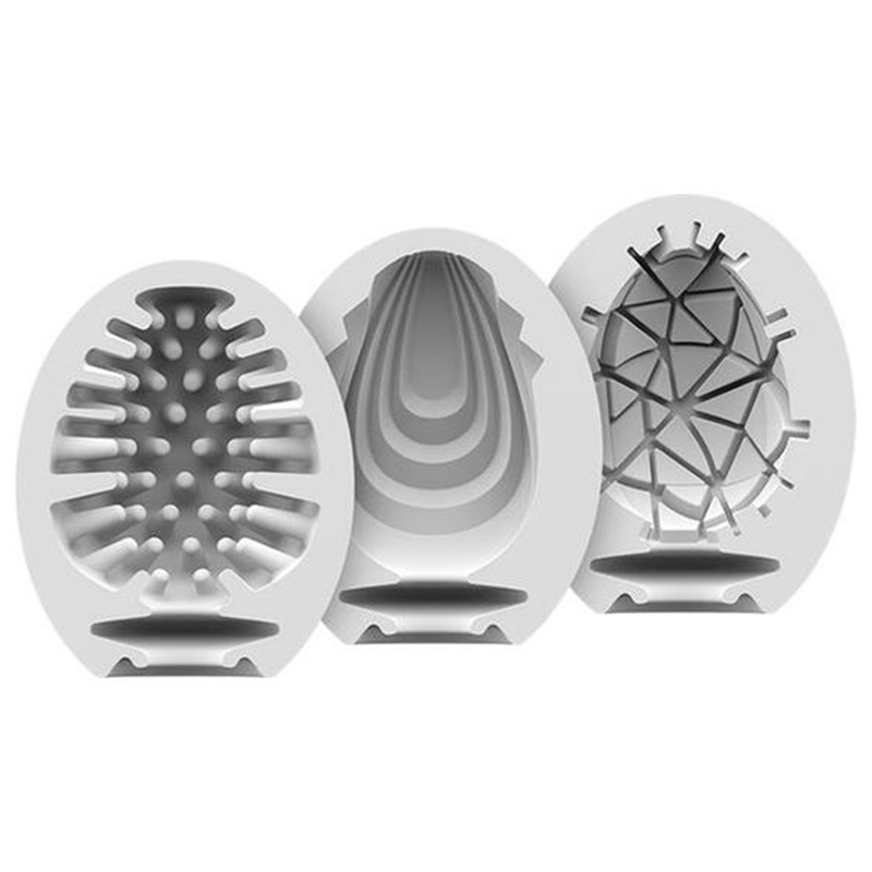Kit de 3 huevos masturbadores Satisfyer  2
