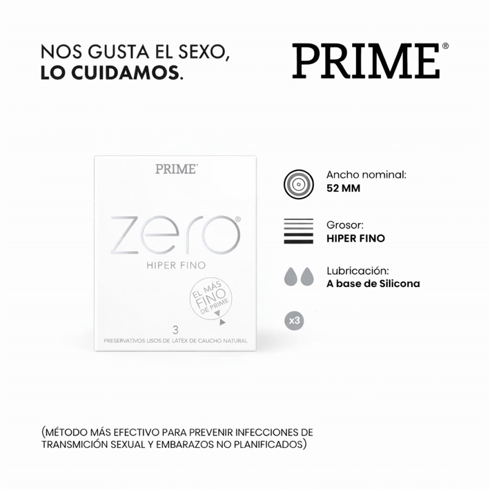 Preservativos Zero Hipero Fino