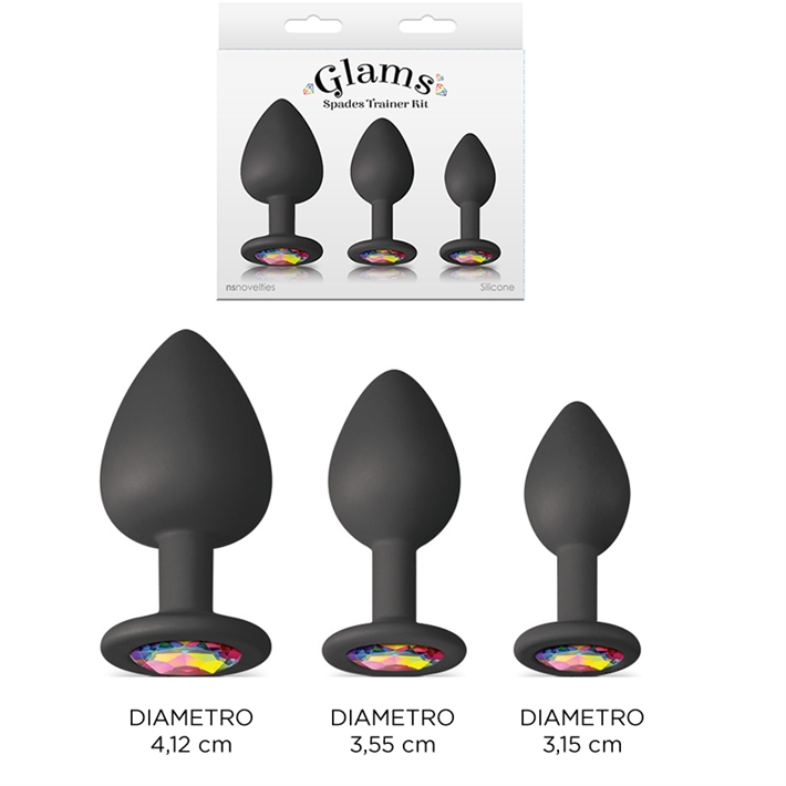Kit de joyas anales dilatadoras
