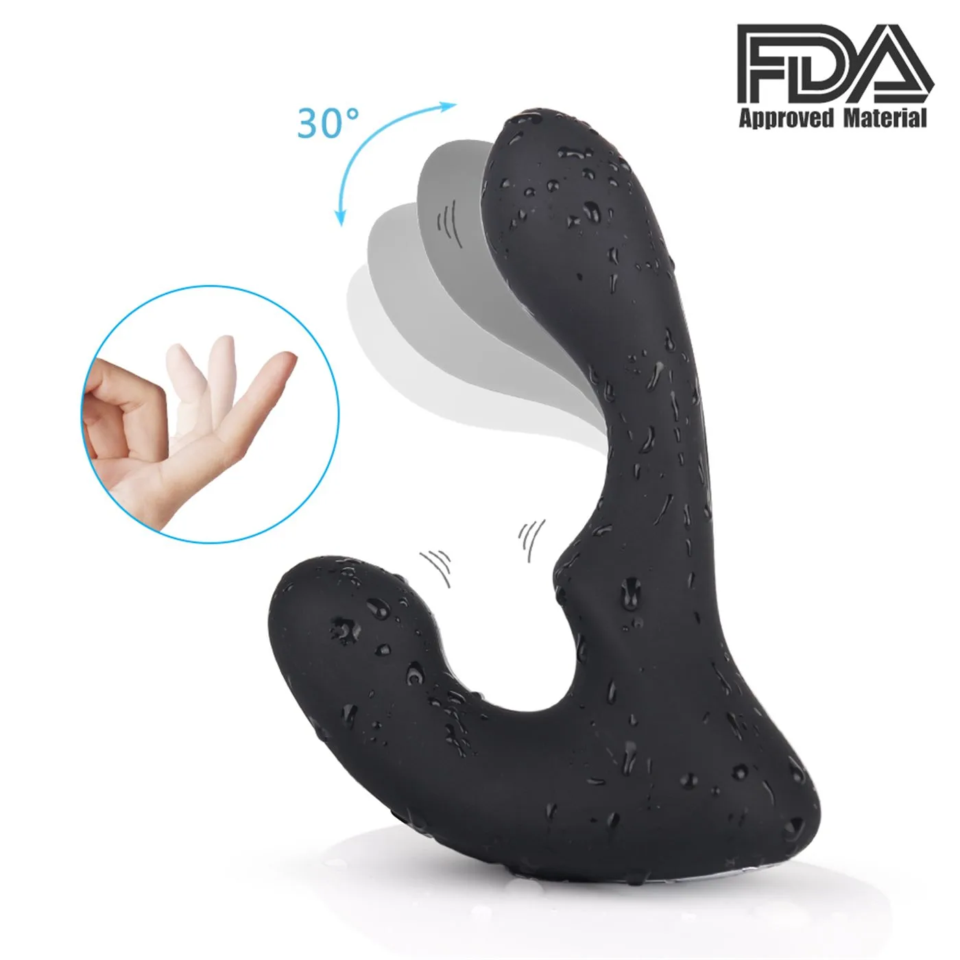 Landys Vibrador Prostatico Recargable Usb 3