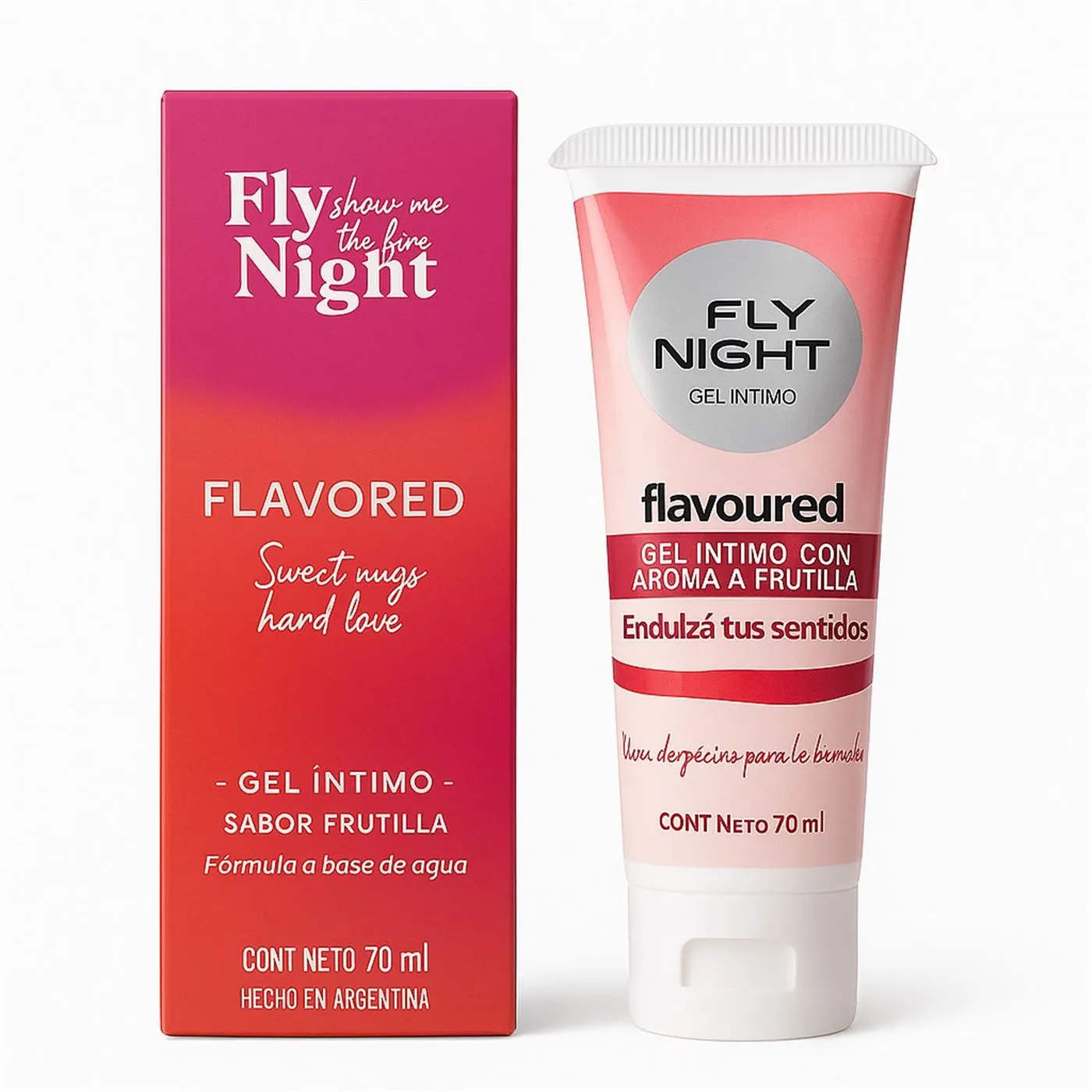 Gel Intimo Flavored Aroma Frutilla 70 Ml