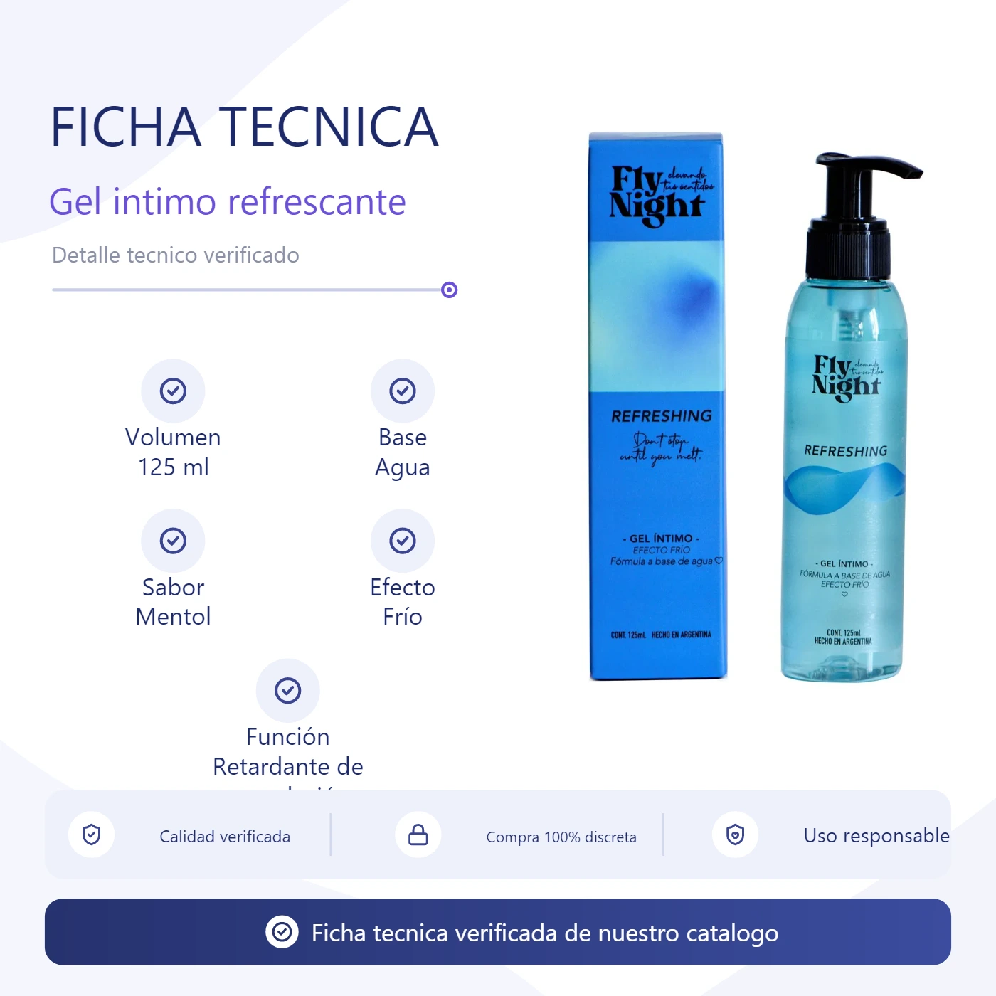 Gel Intimo Frio Refreshing 125 Ml 2