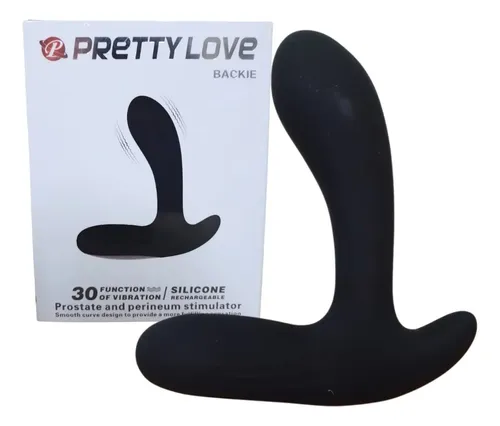 Masajeador prostatico con 30 velocidades y carga USB