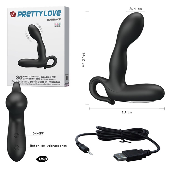 Masajeador prostático Pretty Love Barrack