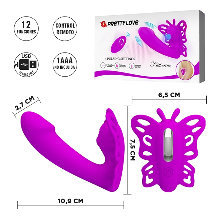 Vibrador Katherine Pretty Love