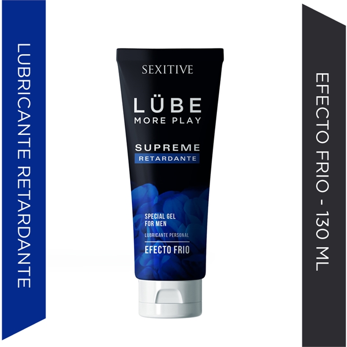 Lubricante LUBE supreme retardante efecto frio 130ml 