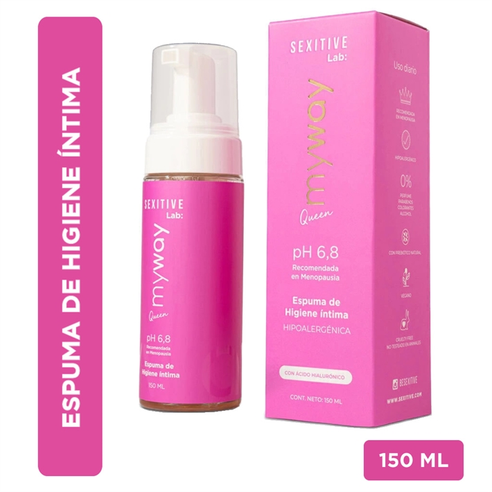 Espuma de Higiene Intima hipoalergenica MyWay